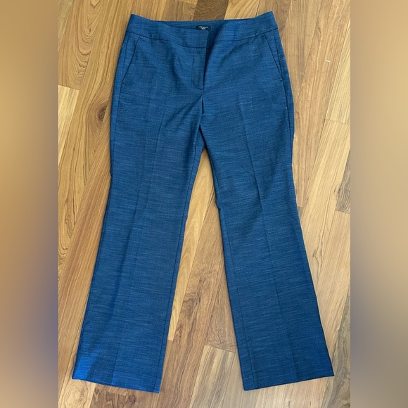 Ann Taylor Factory | Women’s blue tencel petite ankle pants, size 6P - Picture 6 of 15